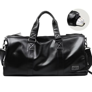 Bolsas de Viaje Personalizadas MOYYI de PU para Hombre, Bolsas Deportivas Impermeables, Bolsas de Viaje de Cuero para Exteriores - Product Image 3