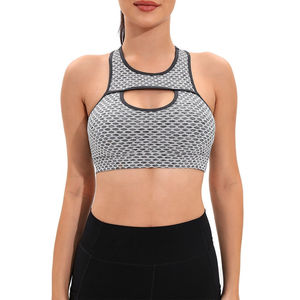 Soutien-gorge de sport tie-dye pour femme, haut court de yoga coloré, vêtements de sport, imprimé personnalisé, soutien-gorge d'entraînement tie-dye pour femme, haut de fitness pour la gym - Product Image 6
