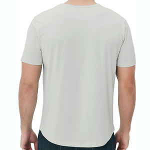 Camisetas de hombre 100% algodón, hombros caídos, diseño personalizado, calidad premium, lisas, para venta en línea a bajo precio. - Product Image 6