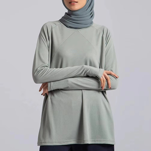 <b>Women</b> Modest Sportswear 2-Piece <b>Hoodie</b> Tunic <b>Leggings</b> <b>Set</b> Islamic Eco-Friendly Sports Outfit Muslim Activewear Gym Wear - Product Image 2