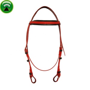 Cuerda de caballo roja personalizada, transpirable, pvc, elegante, halter - Product Image 2