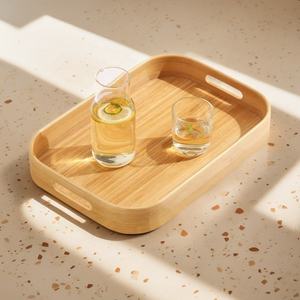 KISWAH CRAFT - Artesanía Moderna en Madera, Decorativa, Rectangular, con Patrón Floral, Móvil, en Caja Individual - Product Image 2