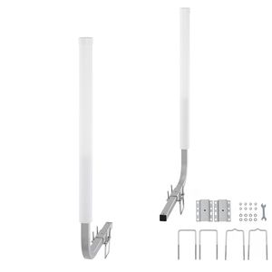 Postes Guía Ajustables de 40 Pulgadas para Remolques de Barcos y Embarcaciones, 2 Piezas, Acero de Alta Dureza, Diseñados para una Navegación Fácil - Product Image 1