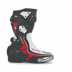 Bottes de moto en cuir de haute qualité, imperméables, personnalisées en usine, respirantes, pour motards, course, qualité professionnelle - Product Image 5