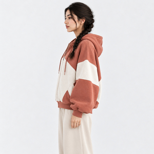 Stylish <b>Women</b> Zipper Hoodie With Durable Cotton Fabric <b>Soft</b> Touch Comfortable Wear Streetwear Zipper <b>Hoodies</b> for <b>Women</b> - Product Image 4