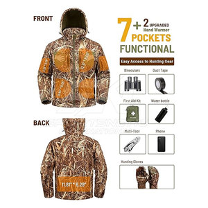 Premium Quality Apparel With Comfortable Fit Design Hunting Jacket For Outdoor Use Hunting Jacket - Product Image 4