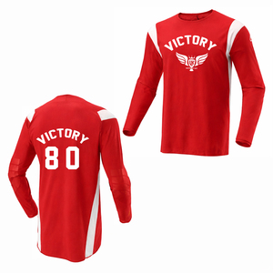 Camiseta de Motocross Personalizada de Manga Larga, Transpirable, para Motociclismo, Carreras MX, Off-Road, Ropa Deportiva para Motocicleta - Product Image 2