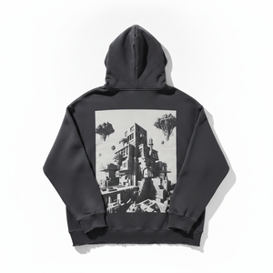 Sweat à capuche décontracté pour homme, tendance, avec logo personnalisé, surdimensionné, style streetwear - Product Image 6