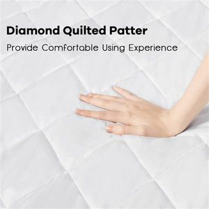 Materasso Elettrico Riscaldato 78x80 Pollici con Doppi Controllori, Coperta Calda Invernale in Poliestere e Cotone Lavabile per Uso Domestico, Spina US/UK - Product Image 3