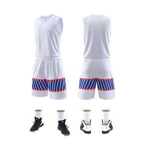 Camisetas de Baloncesto Deportivas Reversibles de Malla para Hombre, con Número, de Alta Gama - Product Image 2