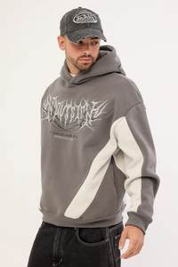 Sudadera Casual Personalizada para Hombre, con Etiqueta Privada, Diseño con Estampado Frontal, Felpa de Algodón Suave, Ecológica, Transpirable, de Secado Rápido y Antipilling - Product Image 3