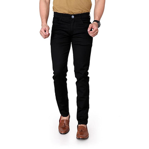 Pantalones Vaqueros de Punto de Algodón y Poliéster de Alta Calidad, Hechos a Medida, Estilo Urbano, para Uso en Exteriores, Diseños OEM - Product Image 1