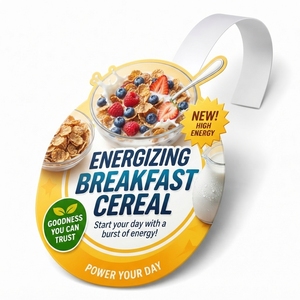 Étagère promotionnelle en PVC sans BPA, écologique, de qualité alimentaire, pour supermarché, présentoir de marketing au détail, étiquette publicitaire, POS - Product Image 2