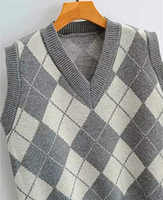 Gilet sans manches respirant pour femme - Style décontracté chic - Gilet en tricot doux et chaud pour femme - Gilet professionnel d'hiver
