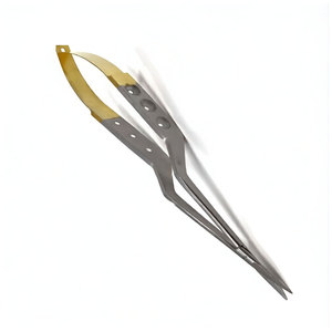 Micro-ciseaux manuels de 8 pouces en acier inoxydable, autoclavables, pour neurochirurgie, instrument de coupe chirurgical de précision pour opérations délicates - Product Image 5