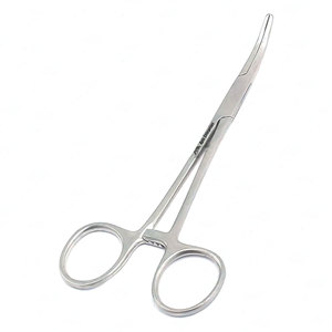 Pinza Arterial Manual Quirúrgica de Acero Inoxidable para Instrumentos Médicos, Venta al por Mayor, Pinza Arterial Dental Curva de 5.5 mm - Product Image 1