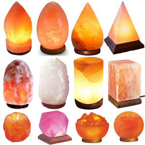 Lampes en sel de l'Himalaya gris de designer, accessoires de maison en cristal faits à la main de haute qualité avec logo personnalisé, fabrication directe d'usine - Product Image 6