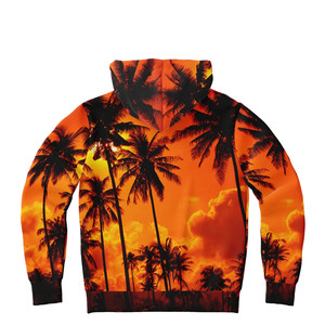 Sweat à capuche d'hiver pour homme, 100 % polyester, tissu jersey, imprimé par sublimation, avec poche, respirant, séchage rapide, coupe classique - Product Image 4