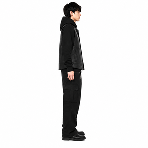 Gilet de motard en cuir de buffle vieilli de qualité supérieure pour homme, coupe ample, style streetwear, gilet MC, fabrication OEM Sialkot - Product Image 3
