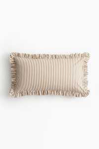 ปลอกหมอนอิงผ้าฝ้ายทอลายริ้ว 100% ปลอกหมอนตกแต่งโซฟา ปลอกหมอนผ้าฝ้ายลายริ้วสไตล์บ้านไร่ - Product Image 6