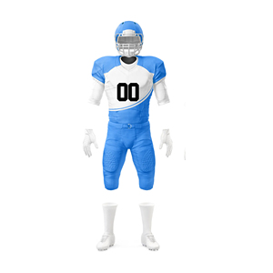Uniformes de Fútbol Americano Personalizados, Transpirables, Tallas Grandes, Unisex, Mangas Cortas, Impresión por Transferencia de Calor - Product Image 3