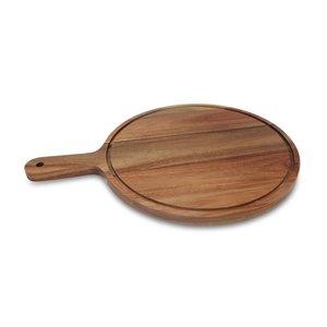 Premium Wooden Cake Serving <b>Platter</b> with Glass Dome Rustic Dessert Display Pedestal Serving Tray Wedding Birthday Party Decor - Product Image 6