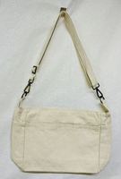 Sac fourre-tout en toile de coton réutilisable, sac de courses écologique avec grande capacité de rangement