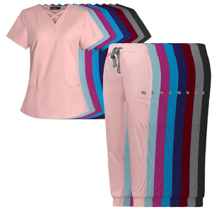 Vente en gros d'uniformes médicaux personnalisés avec logo pour médecins et infirmières, ensembles d'uniformes d'hôpital, uniformes médicaux pour femmes, ensembles de blouses élégantes - Product Image 1