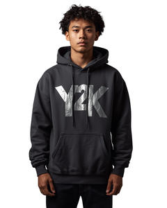 Trendy Y2K Printed Hoodie Men Oversized <b>Gothic</b> Graphic Loose Fit Hooded <b>Jumper</b> Sweatshirt - Product Image 3