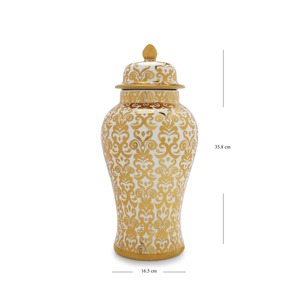 High Quality Ceramic Cremation Urn Beautiful and Pleasant Design Adult Ashes <b>Memorial</b> Funeral Supplies - Product Image 5