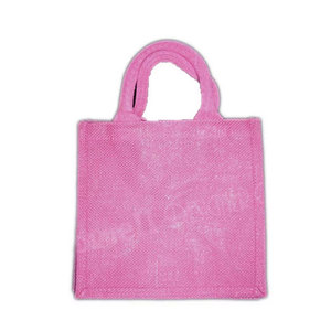 Premium Quality Natural Jute Drawstring Gift Bag Eco-Friendly Reusable Storage Pouch with Stylish <b>Canvas</b> Closure for Wine Bottle - Product Image 2