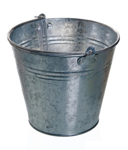 Iron <b>Bucket</b> <b>Galvanized</b> Planters Home and Garden Decor Vintage Iron Planters for Hotel and Garden Accessories - Product Image 1