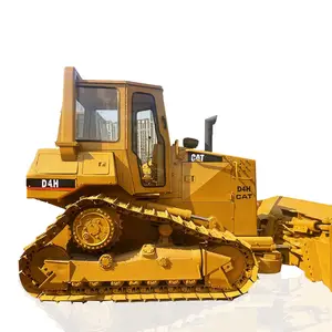 Bulldozer Caterpillar D4H usado original para máquinas de terraplanagem Caterpillar D4H, novidade de 95%, para venda imperdível