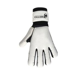 Gants de gardien de but professionnels de haute qualité, impression personnalisée, respirants, en cuir PU, doigts entiers, unisexe, vêtements de sport, personnalisables - Product Image 5