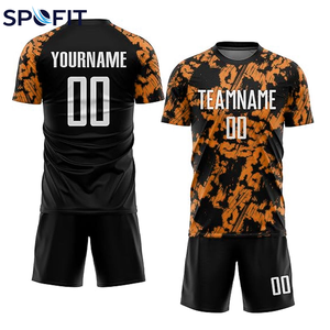 Conjunto de Uniforme de Fútbol Personalizado, Transpirable, de Secado Rápido, Jersey y Pantalones Cortos Sublimados, Kit de Equipo, Uniforme de Fútbol Personalizado Más Vendido - Product Image 6
