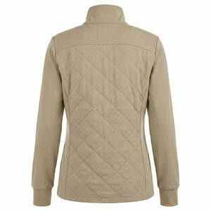 Chaqueta Quilted Unisex Personalizada al por Mayor para Mujer, Uniforme Médico de Enfermería, Chaqueta Quilted con Cremallera Completa, Ajuste Delgado, para Hospital y Doctor - Product Image 3