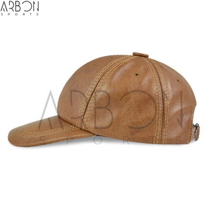 Sacs en cuir beige-brun vieilli de qualité supérieure, durables, haut de gamme, cousus main, personnalisables avec logo, réglables, fabriqués sur mesure par l'usine OEM - Product Image 2