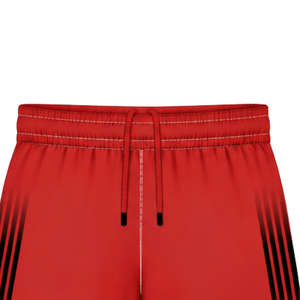 Bright <b>Red</b> White Rugby <b>Shorts</b> Team Uniform Breathable Lightweight Custom Training Sportswear Athletic Performance <b>Shorts</b> - Product Image 5