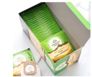 Organic India Tulsi Pack de 25 sachets de thé 1,74 g 43,5 grammes, Miel Camomille Tulsi Rose Douce 18 sachets de thé - Product Image 3