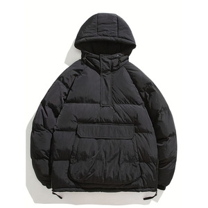 Chaqueta de Invierno para Hombre, Acolchada, Extra Grande, con Forro de Nailon Ecológico, Grueso y Cálido - Product Image 1