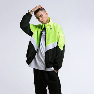 Ensemble de survêtement coupe-vent pour homme, respirant, léger, en nylon et polyester, couleur personnalisée, ensemble sportif décontracté, coupe ample, vêtements de sport pour homme - Product Image 5