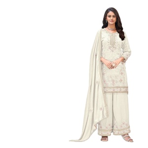 Kashmiri Style <strong>Latest</strong> New <strong>Design</strong> Pure Silk Fabric O Neck Style Anarkali Salwar <strong>Suit</strong> crafted for festive occasions, party Wear - Product Image 1