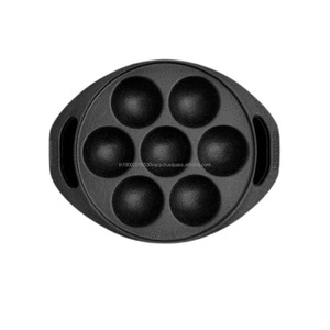 Batterie de cuisine à induction moderne du fabricant indien poêle à Appam en fonte de 7 pouces meilleur prix ensembles de cuisine de cuisine de restaurant à domicile - Product Image 2