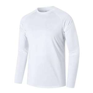 Nueva Camiseta de Pesca de Manga Larga para Hombre con Protección Solar UPF 50+, Personalizable, MOQ Bajo, Venta Caliente - Product Image 5