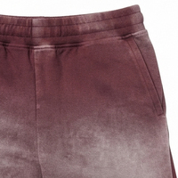 Ensemble de shorts pour hommes sur mesure, écologiques, à fermeture éclair, imprimés DTG, effet vintage délavé au soleil, haute qualité, deux pièces, délavé à l'acide