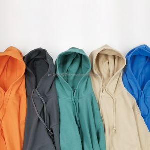 Sudadera con Capucha Unisex Extra Grande de Felpa de Poliéster/Algodón de 370 g, Hombros Caídos, Talla Grande, Bordada, para Hombre y Mujer, Invierno - Product Image 2