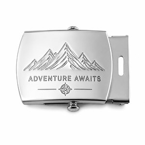 Western-Style Custom Belt Buckle for Fashion Brands — 3D Zinc Alloy, Antique or <b>Polished</b> Finish, OEM Private Label, Low MOQ - Product Image 4