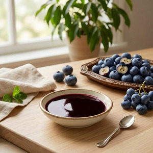 Jarabe de Arándanos Profesional Concentrado con Sabor a Fruta para Té de Burbujas, Smoothies, Bebidas y Mezclas de Bebidas, Suministro a Granel - Product Image 2