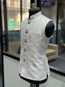 Abrigo Bordado para Hombre de Diseñador, Muy Solicitado, con Lentejuelas para Ocasiones Especiales, Disponible para Suministro al por Mayor - Product Image 5