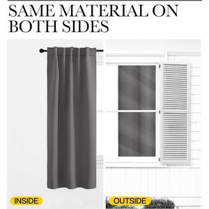 Set di 2 Tende Oscuranti per Finestre di Camper e Roulotte, Accessori Interni - Product Image 3